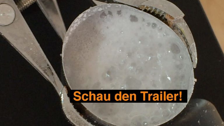 Experiment: Salz aus Wasser gewinnen