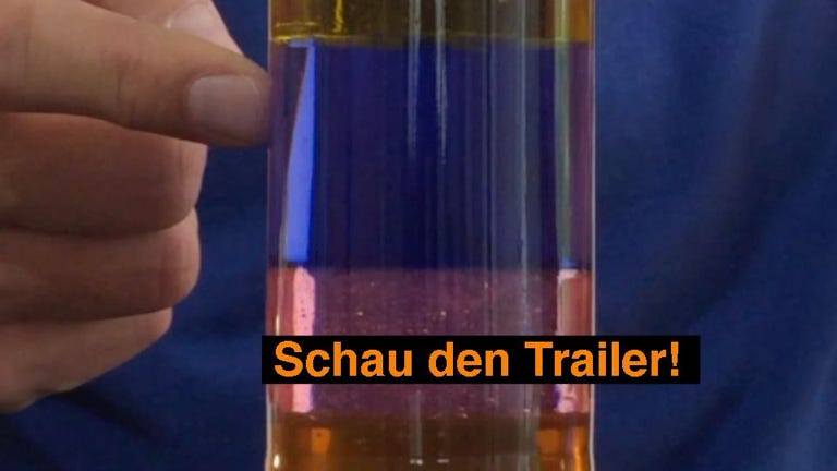 Experiment: Flüssigkeiten schichten