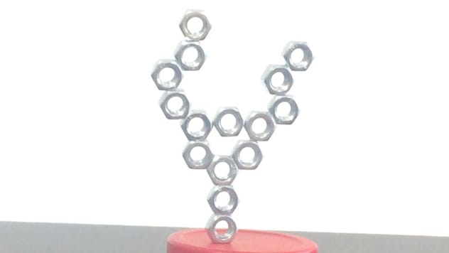 Magnet-Skulptur
