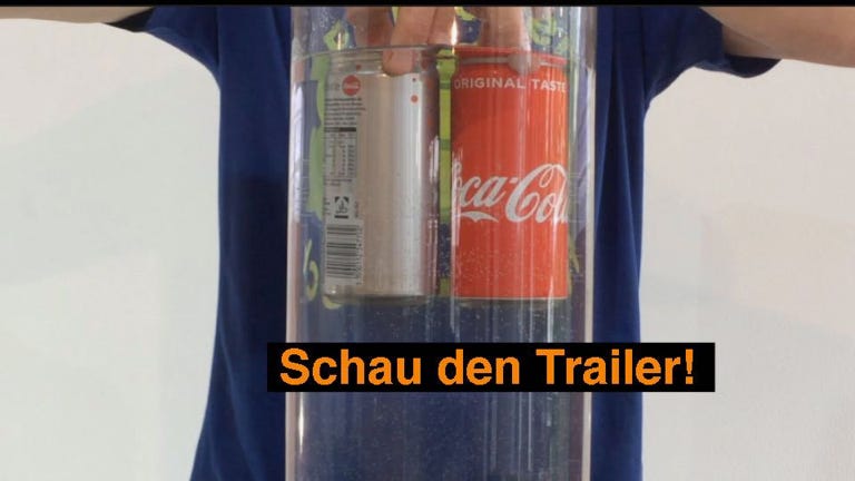 Experiment: Ist Cola light leichter